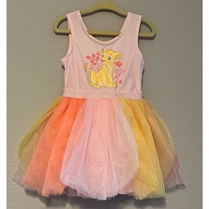 Girls Disney Lion King Tulle Skirt Dress 3T